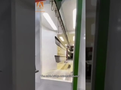 16 PCS Touchscreen automatisches elektrostatisches Sprühpulverbeschichtungssystem mit Festigkeit