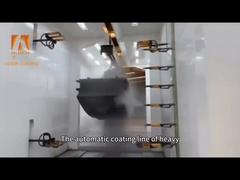 Automatischer Touchscreen Horizontale Pulverbeschichtungslinie 16 PCS Standard