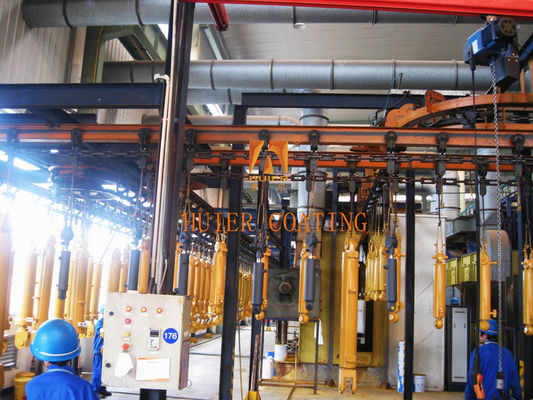 Professionelle elektrostatische Sprühmalerei für eine gleichbleibende Farbdeckung mit einem Fehler von 5%