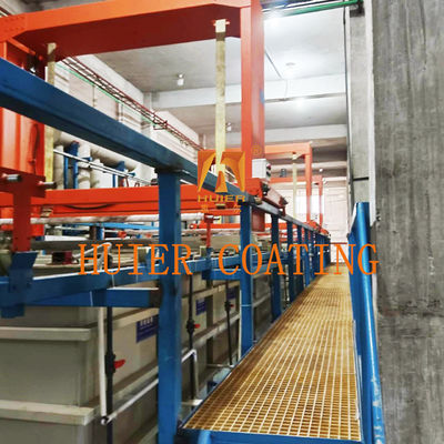 Edelstahl elektrische Heizung Oxidation Elektroplattierung Produktionslinie angepasst