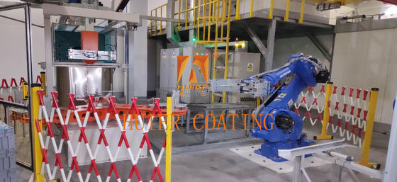 Hochgelobte automatische Pulverbeschichtungslinie für die Produktion von Dauermagnetmaterialien