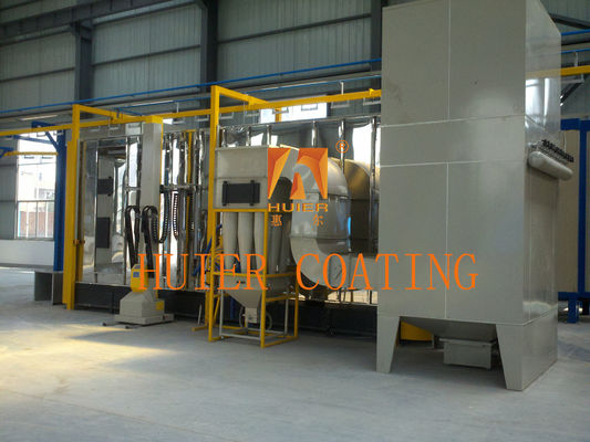 11 Kw / 15 Kw / 22 Kw / 30 Kw / 37 Kw / 45 Kw Elektrostatische Pulverbeschichtungslinie für das Sekundärrecycling